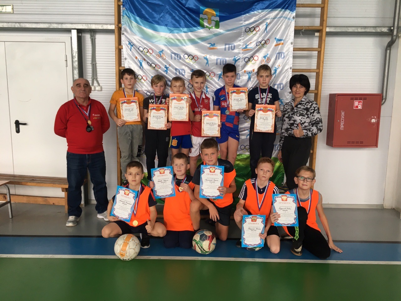 08 ноября 2019 года в ФОКе «ОЛИМП» состоялись соревнования по мини-футболу для мальчиков 2009-2010 г.р..