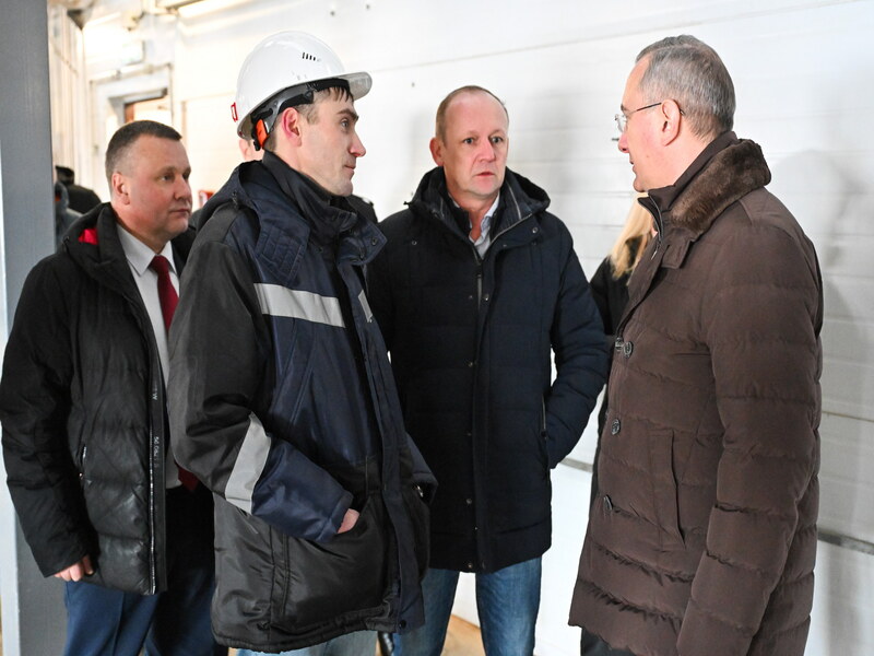 В Ферзиковском районе готовится к запуску цех по производству кормов для крупного рогатого скота «Аристово».