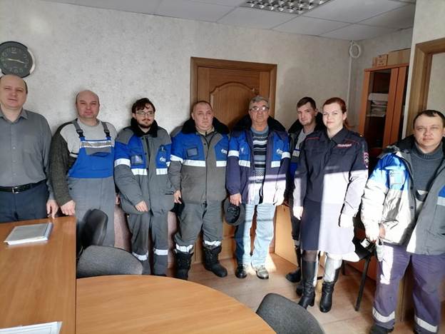 Рабочая встреча с мужским трудовым коллективом филиала АО «Газпром газораспределения г. Калуга».