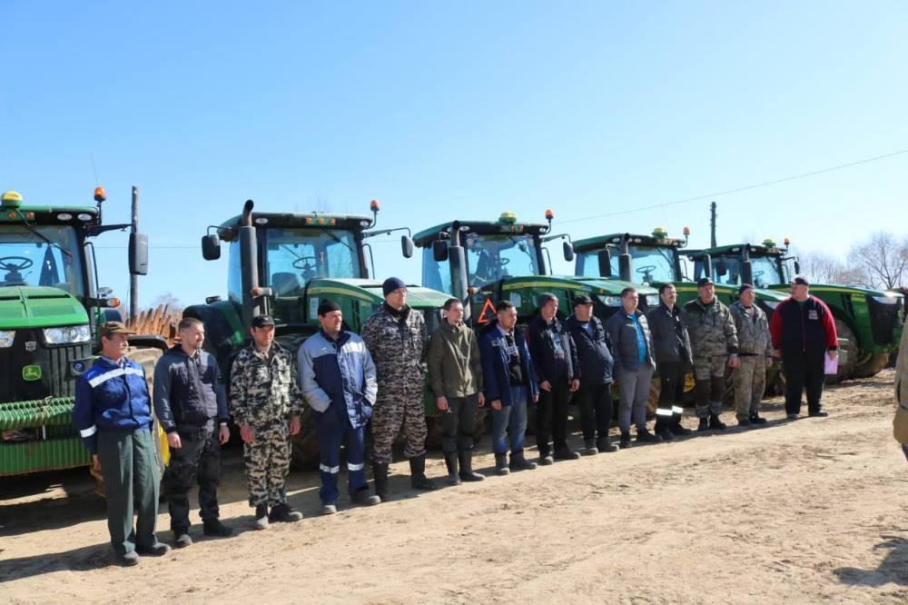 7 апреля в ООО Калужская Нива-Восток проведён технический осмотр сельскохозяйственной техники.