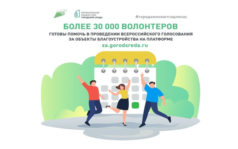 II Всероссийское онлайн-голосование за проекты благоустройства.
