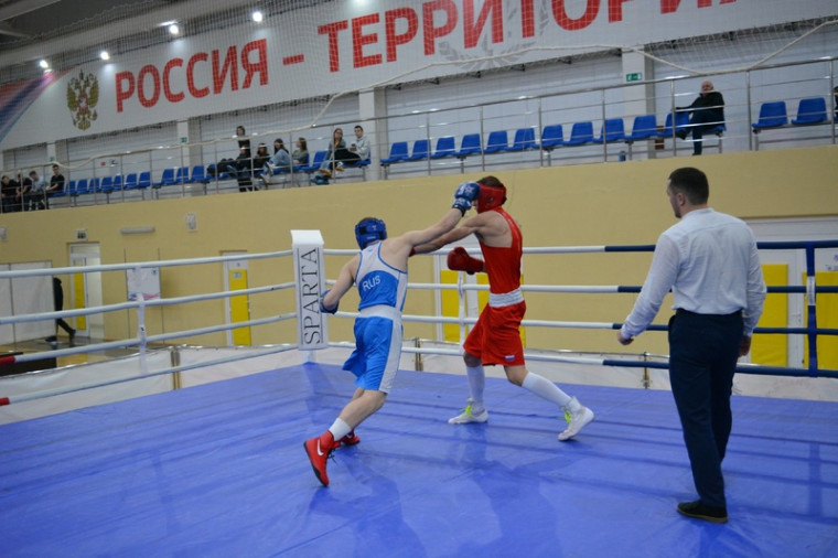 Всероссийские соревнования по боксу.